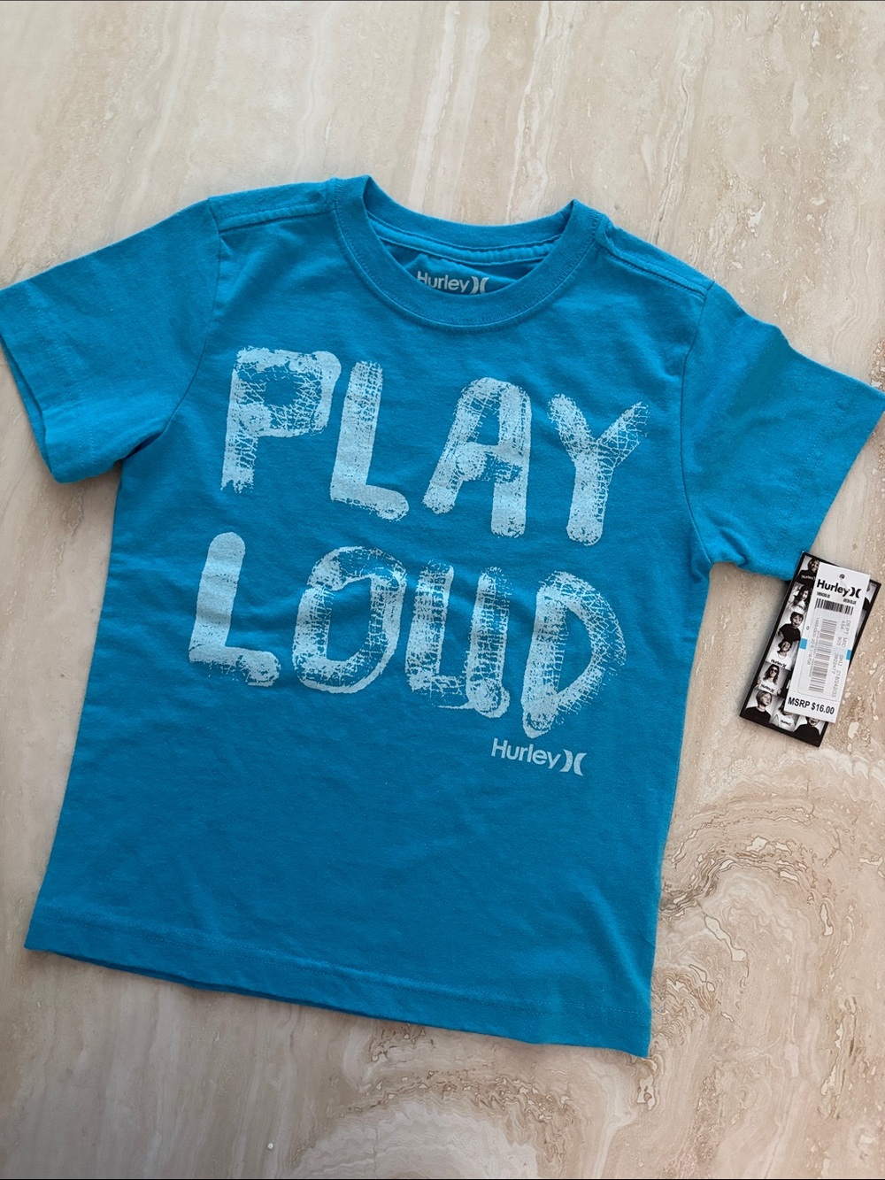 “PLAY LOUD” TODDLER TEE SHIRT